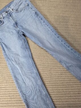 Rag & Bone Jeans Men 30x32 Blue Light Wash Fit 2 Slim Straight Leg